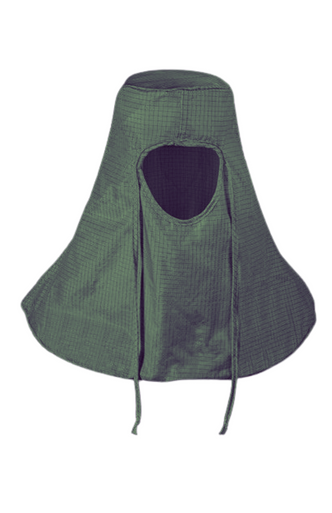 ARC Flash Hoods ARC Value 12.0, Nomex, Cleanroom ESD, Sage Green