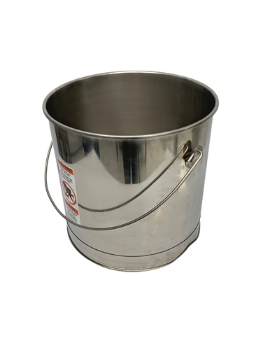 Cleanroom Mop Bucket Dolly  Electropolished Stainless Steel