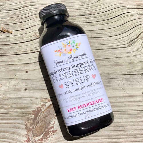 Respiratory Support Elderberry Syrup