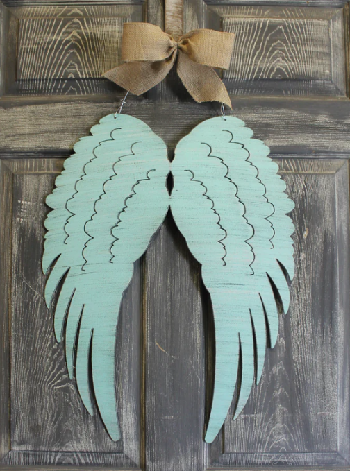 Outdoor Metal Art Angel Wings - Nelson Gifts