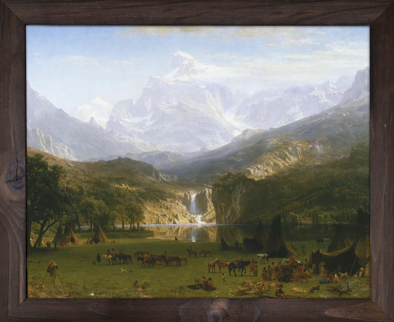 The Rocky Mountains, Lander's Peak - Albert Bierstadt - Nelson Gifts