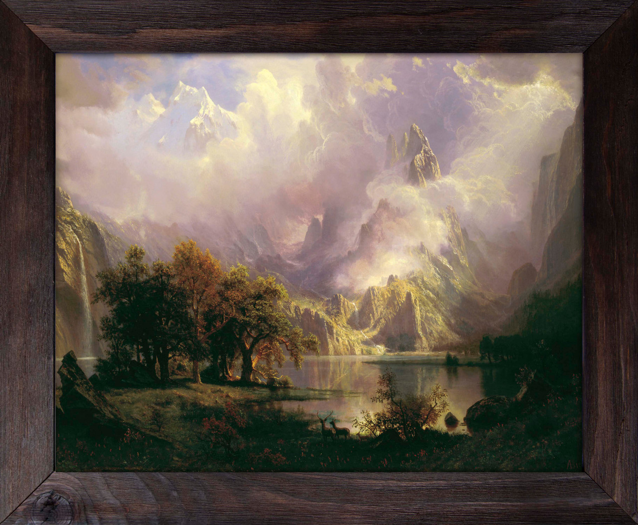 Rocky Mountain Landscape - Albert Bierstadt - Nelson Gifts