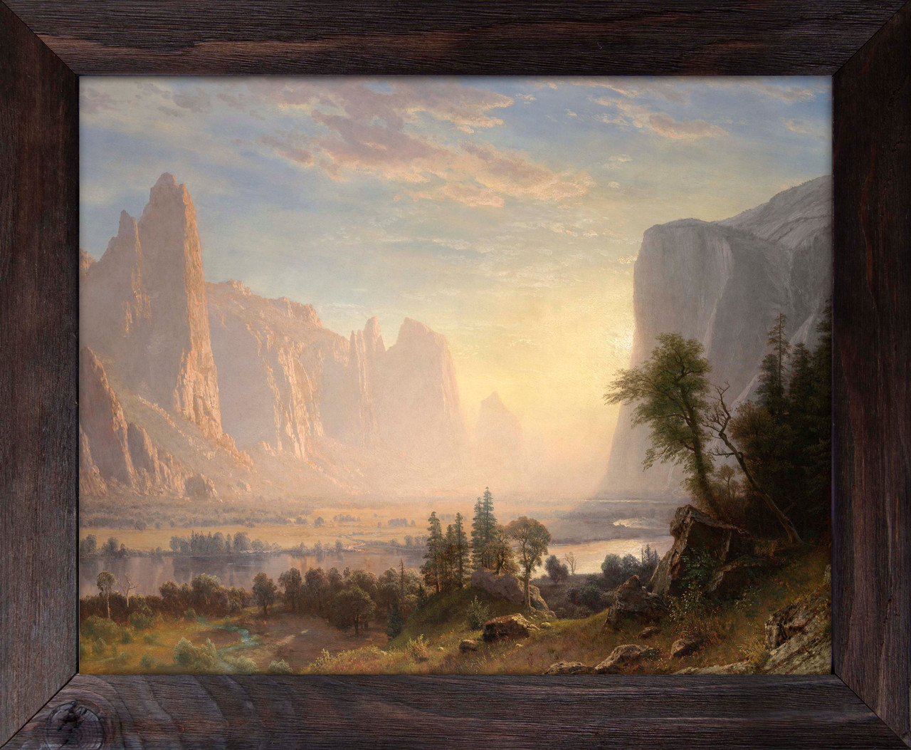 Valley of the Yosemite (1868) - Albert Bierstadt - Nelson Gifts