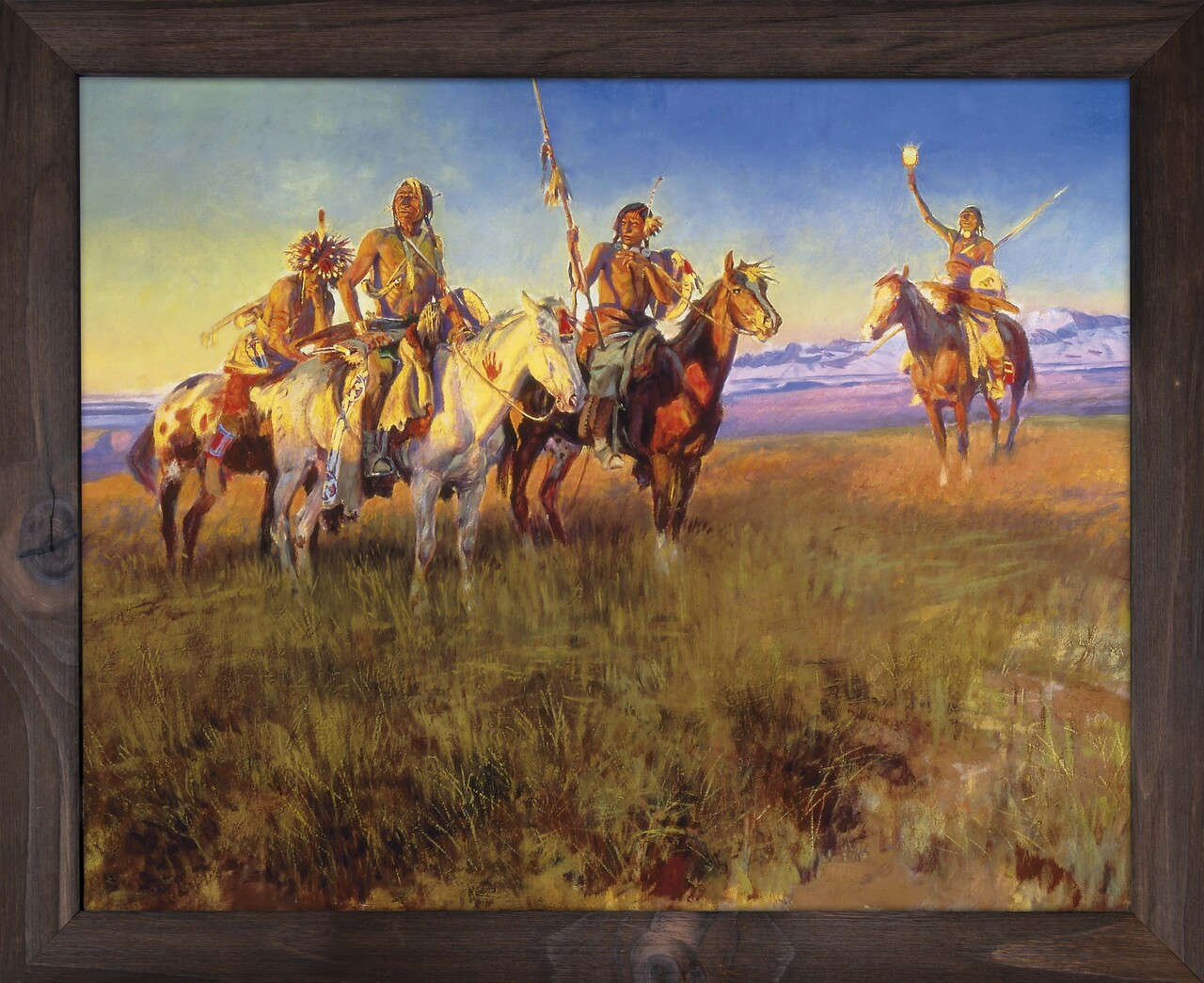Red Man's Wireless - Charles Marion Russell - Nelson Gifts