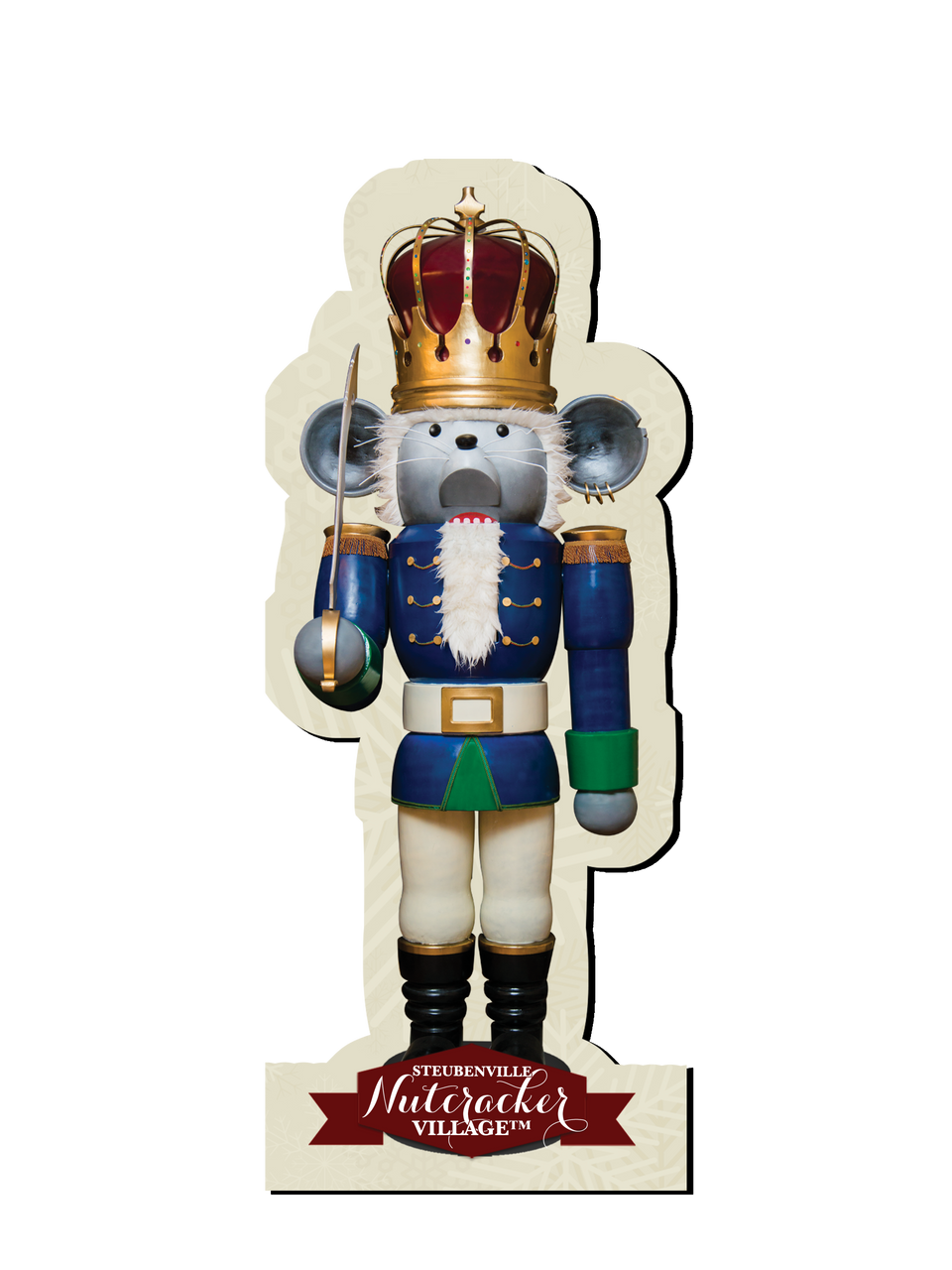 Nutcracker Mouse King Paper Towel Holder Nelson Fine Art and Gifts