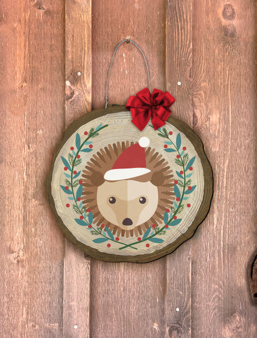 Hedgehog Log End Door Hanger