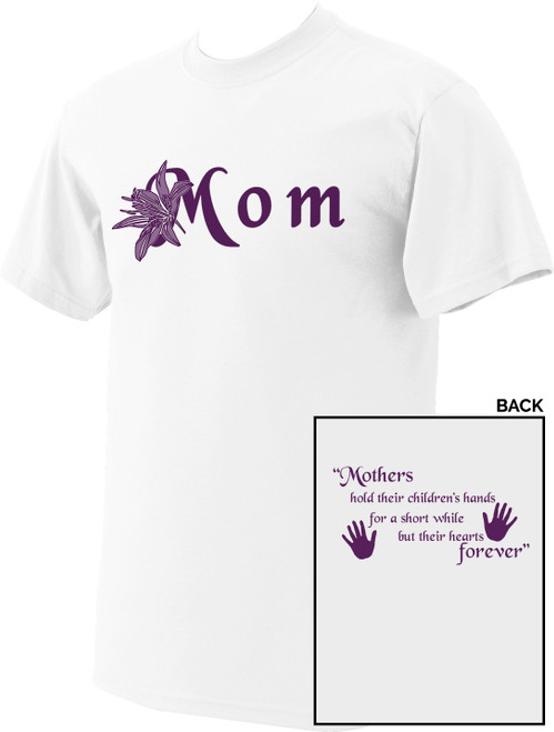 Mother Quote White T-Shirt