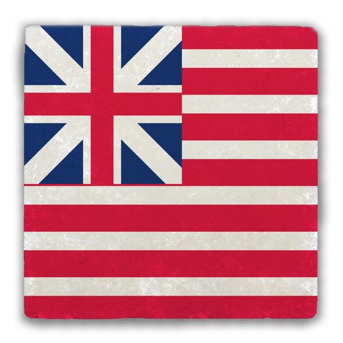 Grand Union Flag Tumbled Stone Tile