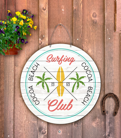 Outdoor Metal Art Surfing Club (Customizable)