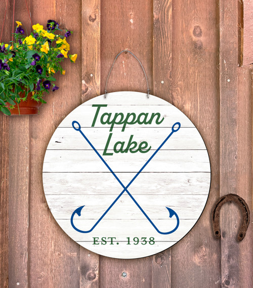 Outdoor Metal Art Tappan Lake (Customizable)