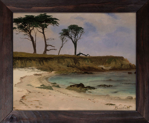 The Shore of the Turquoise Sea - Albert Bierstadt - Nelson Gifts