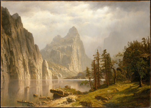 Merced River, Yosemite Valley - Albert Bierstadt