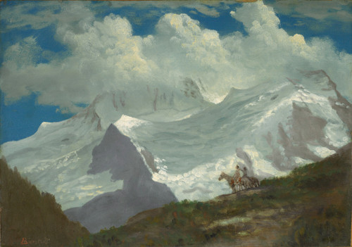 In the Rockies - Albert Bierstadt