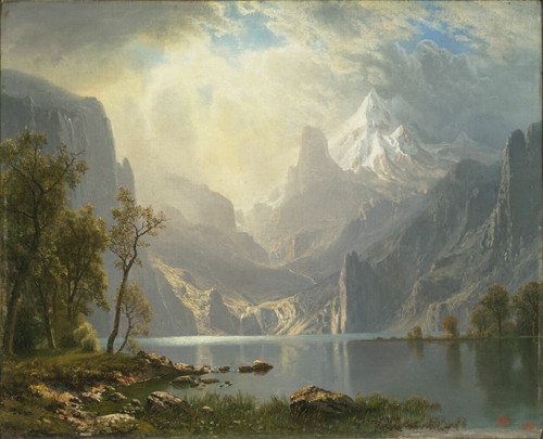 In the Sierras - Albert Bierstadt