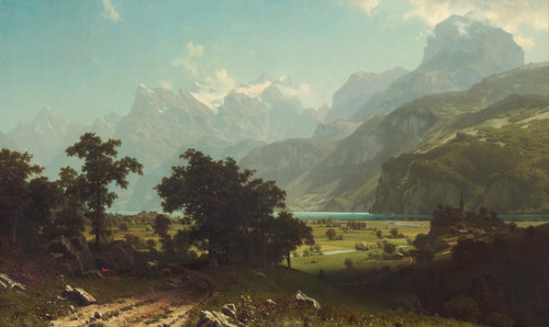 Lake Lucerne - Albert Bierstadt