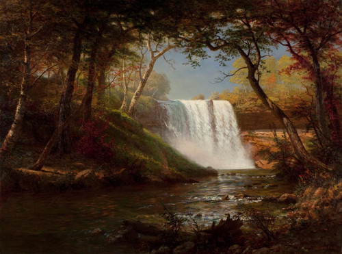 Minnehaha Falls - Albert Bierstadt