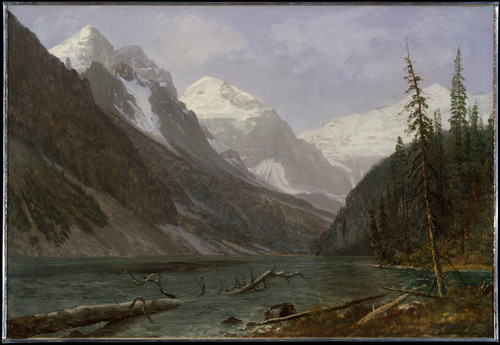 Canadian Rockies (Lake Louise) - Albert Bierstadt