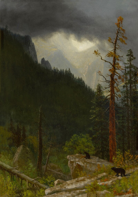 Rockies after a Storm - Albert Bierstadt