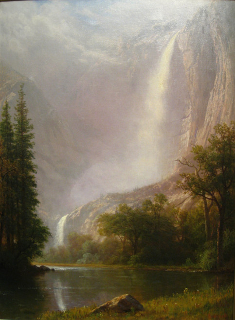 Yosemite Falls - Albert Bierstadt