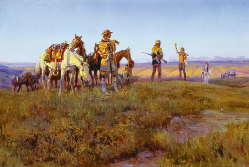 Wildman's Truce - Charles Marion Russell