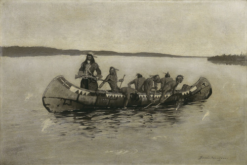 This Was a Fatal Embarkation - Frederic Remington