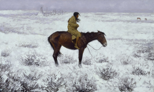 The Herd Boy - Frederic Remington
