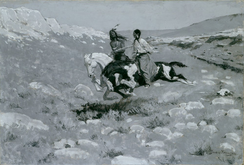 Ceremony of the Fastest Horse - Frederic Remington