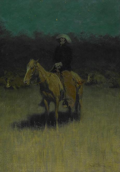 Cowpuncher's Lullaby - Frederic Remington