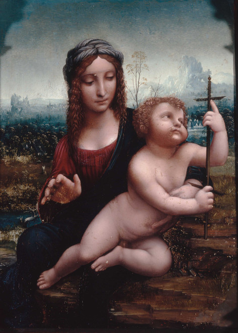 La Virgen Del Huso - Leonardo Da Vinci
