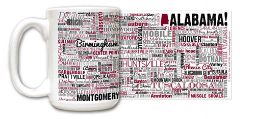 Alabama State Mug