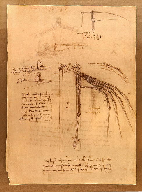 Design for a Flying Machine - Leonardo Da Vinci