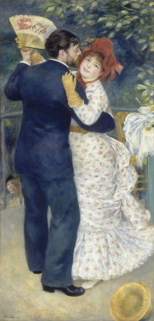 Country Dance - Pierre-Auguste Renoir