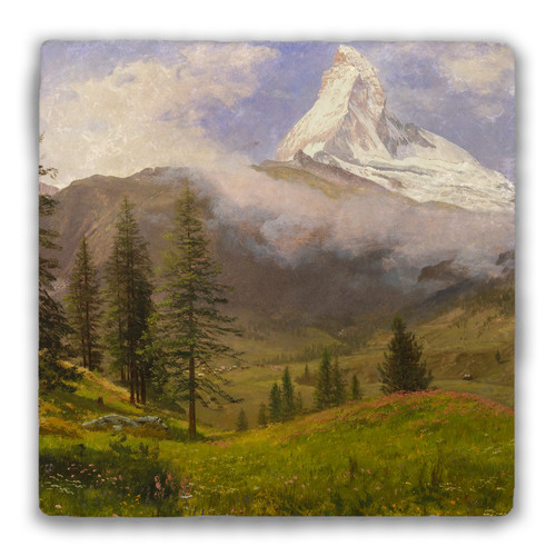 "The Matterhorn" Tumbled Stone Coaster