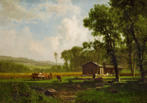Early Settlers - Albert Bierstadt