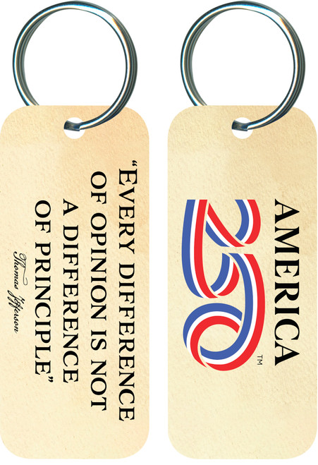 "Every Difference of Opinions" Keychain