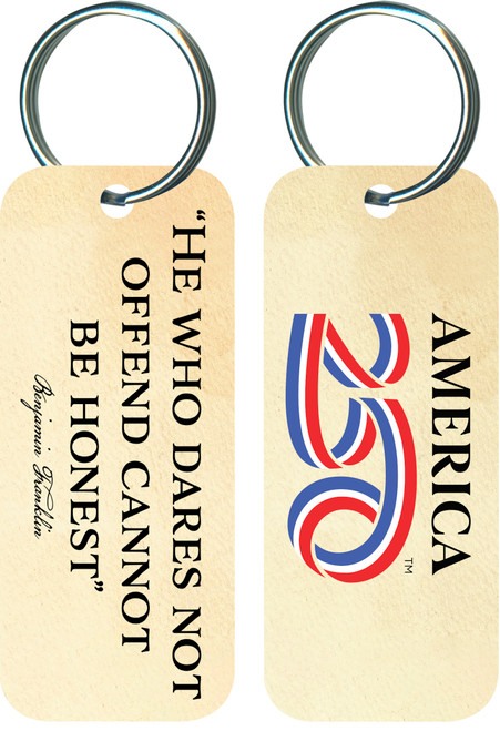 "He Who Dares Not Offend" Keychain