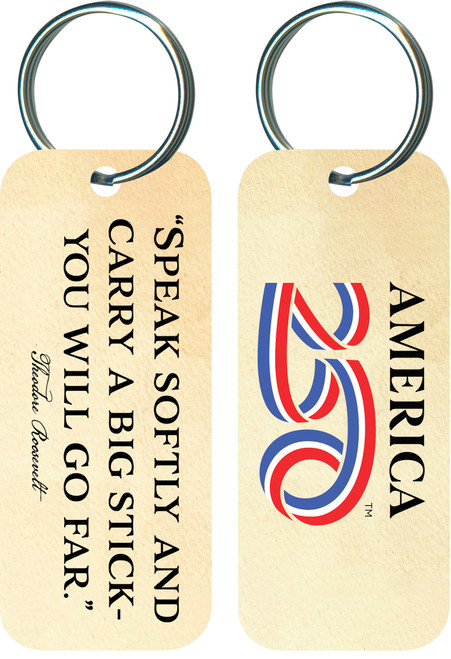"Speak Softly" Keychain
