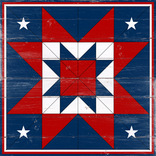 Patriotic 1 Barn Quilt