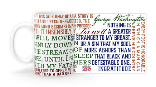 George Washington Quotes Mug
