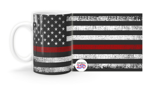 Thin Red Line Mug