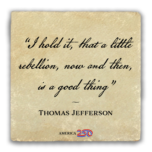 "I Hold It" Tumbled Stone Coaster