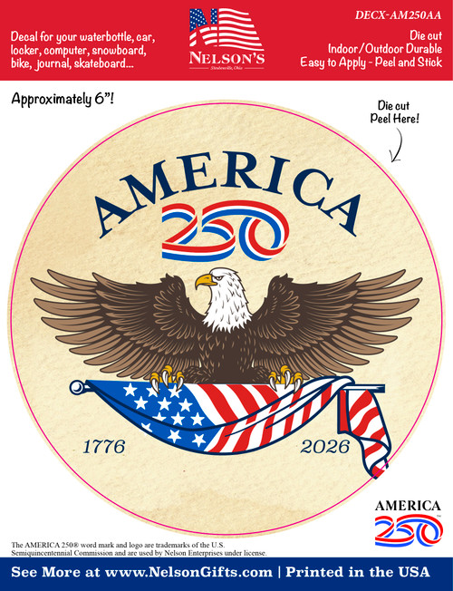 America250™ Eagle Decal