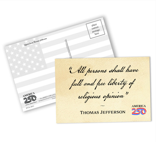 "All Persons Shall Have" Postcard