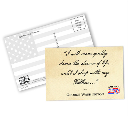 "I Will Move Gently" Postcard