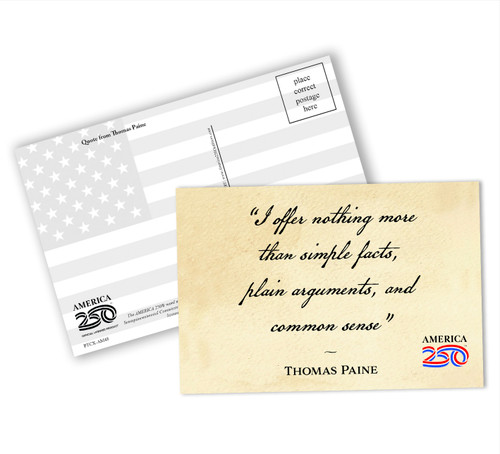 "I Offer Nothing More" Postcard