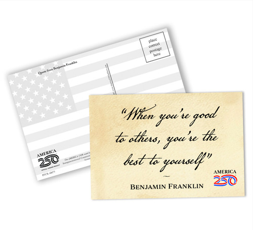 "When You're Good" Postcard