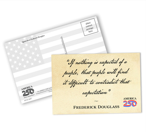 "If Nothing is Expected" Postcard