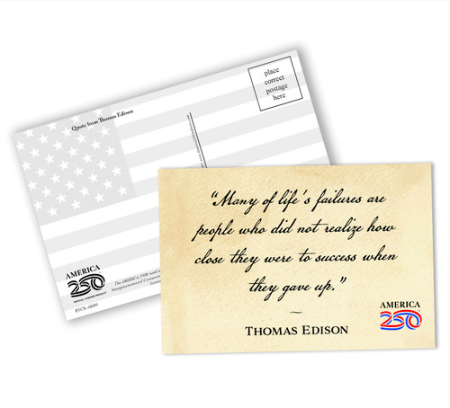 "Life's Failures" Postcard