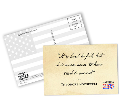 "It is Hard" Postcard