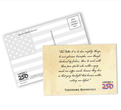 "Far Better It Is" Postcard